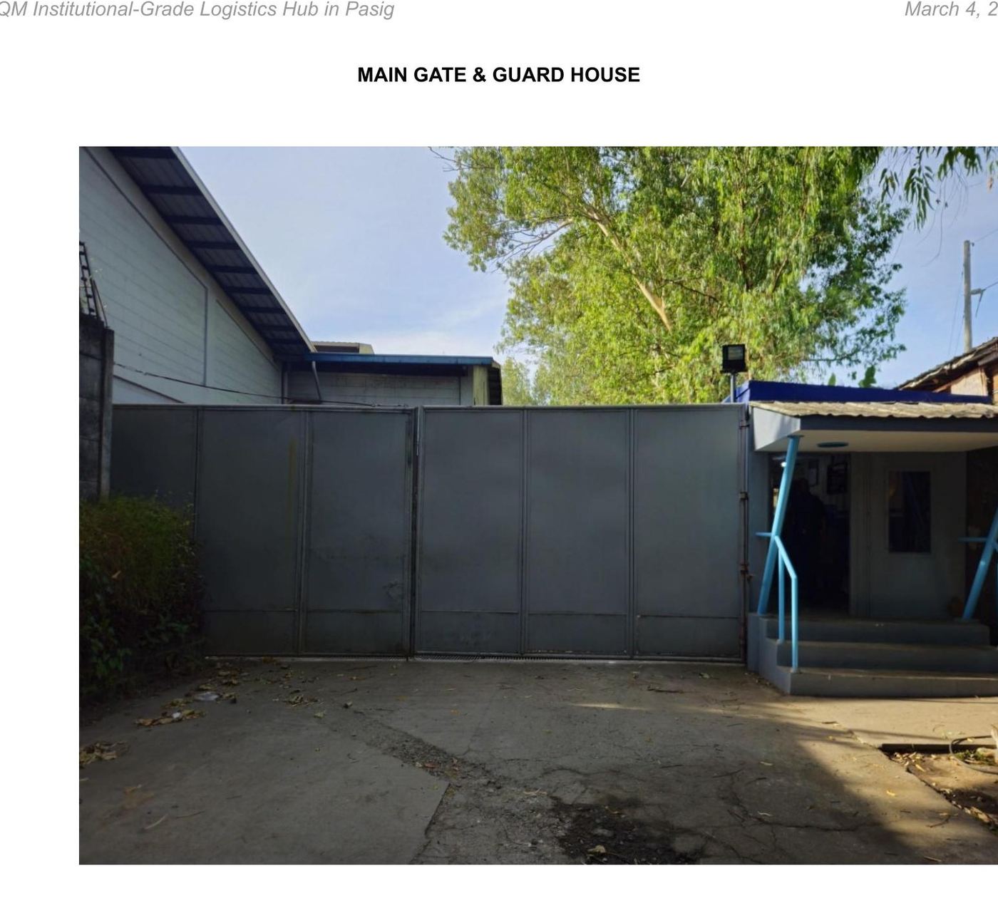 Main Gate & Guard House