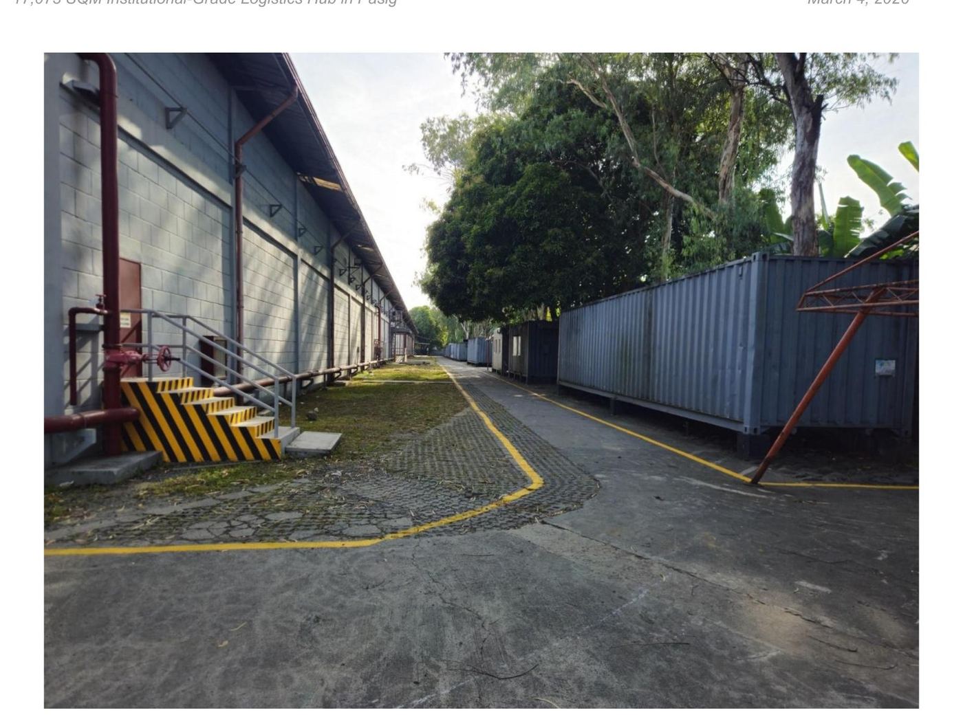 4,773 SQM Strategic Yard Area